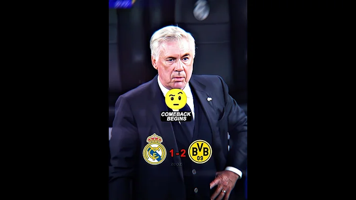 Real Madrid greatest comeback vs Dortmund in history #footballshorts #football #realmadrid