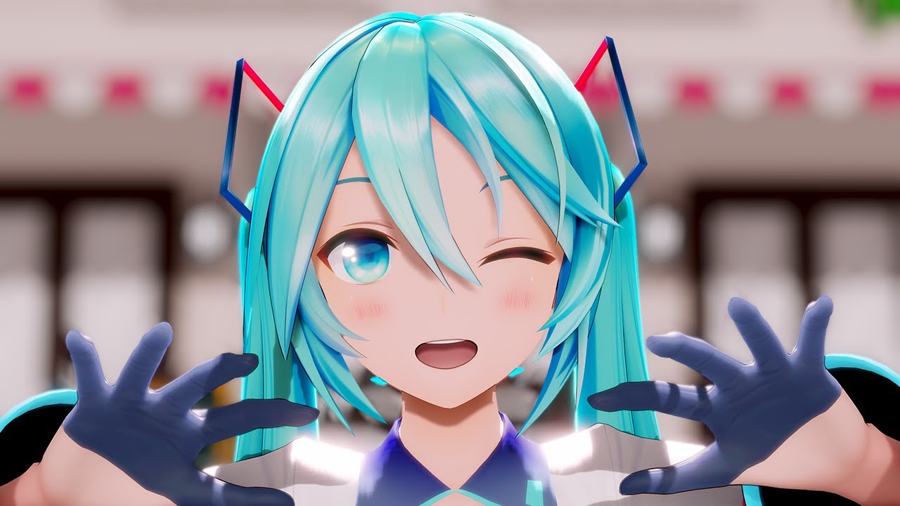 MMD]『愛言葉Ⅳ』[YYB式初音ミク10th] - YouTube