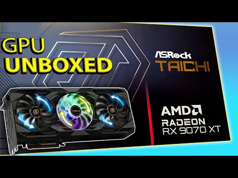 Asrock Taichi RX 9070XT - Unboxing, Setup and FSR 4 - YouTube
