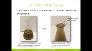 Vermiculite Webinar Part 3 - Asbestos Detection in Vermiculite Spray-on Fireproofing Item No. 198.8