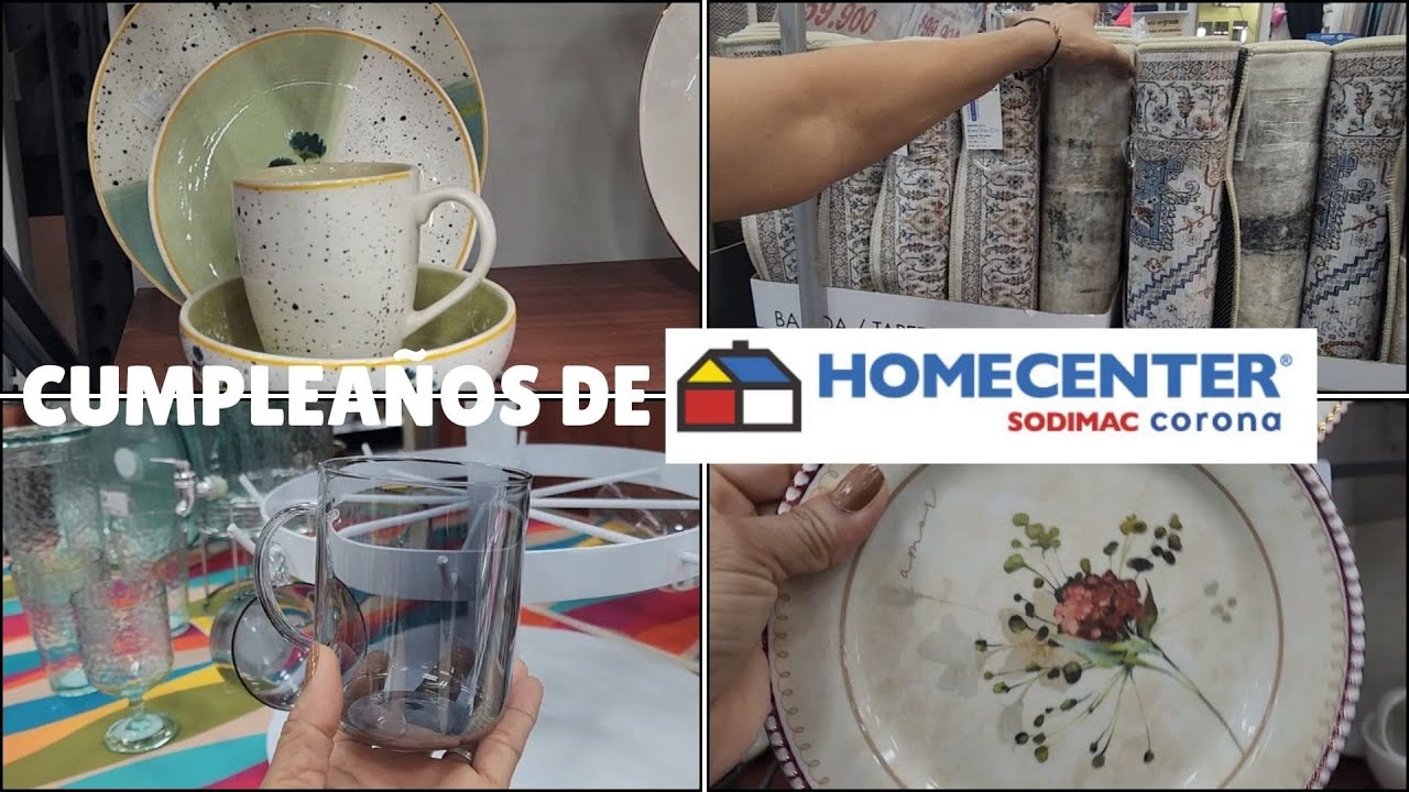 🎉 ¡CUMPLEAÑOS HOMECENTER! Descuentos en cocina, edredones y más + ¡200 SUSCRIPTORES! 🥳🛒
