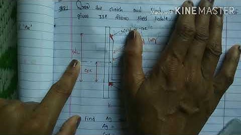 ANALYSIS STEPS FOR SINGLE ANGLE CONNECT TO GUSSET PLATE BY WELD