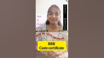 All doubts regarding RRB Caste certificate #rrb #rrbrecruitment #rrbteachervacancy