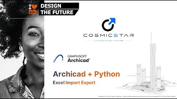 Archicad+Python Excel Import Export