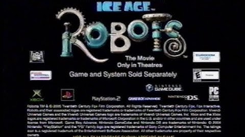 Robots: The Video Game Commercial (2005)