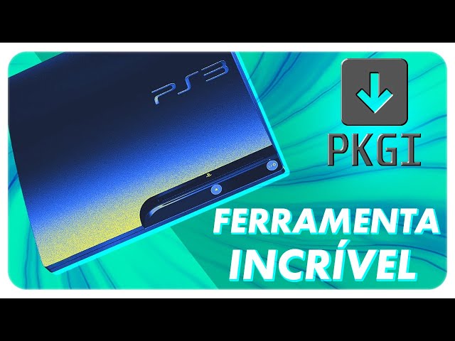 PS3 PKGi - Loja para baixar jogos direto do console, HEN e CFW