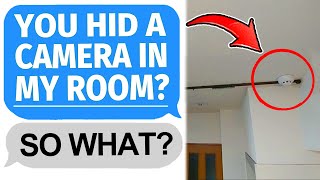 Karen Installed a Hidden Camera in my Room! - r\/EntitledPeople