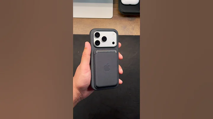 iPhone FineWoven Wallet with MagSafe – Black👌🏽