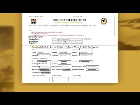 How to apply for PSC job online