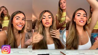 Madison Beer Live with Banana | Makeup Routine | August 23, 2020