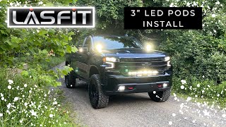 LASFIT 3' LED Pod Install (Chevy Trail Boss)