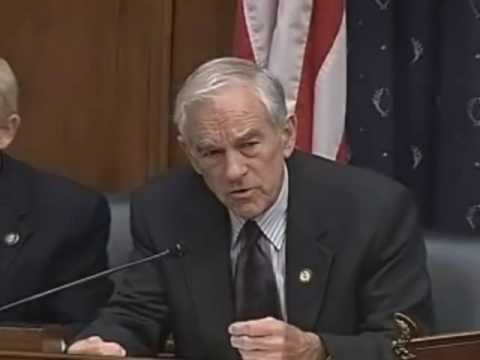 Ron Paul Q&A at House Financial Services Committee...