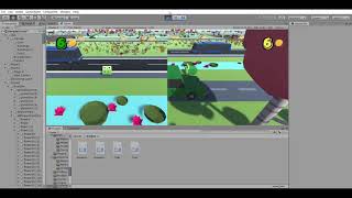 Unity Frogger Game