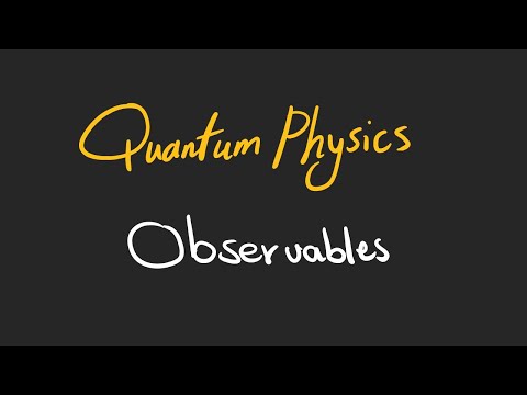 Observables in Quantum