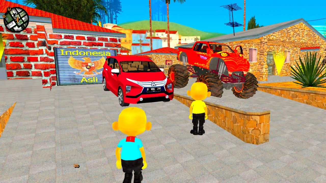 Upin & ipin bawa Mobil Monster Legend , Mail di kutuk jadi Skibidi Toilet Fizi takut 😭 Dunia Oyya
