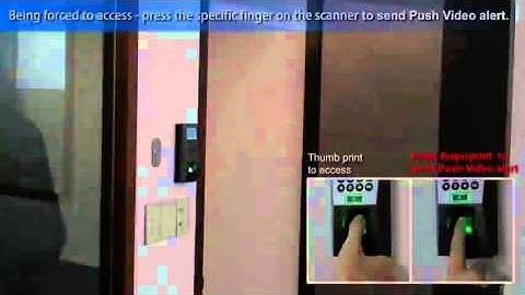 Push Video System with Fingerprint Identification AVTECH EagleEyes