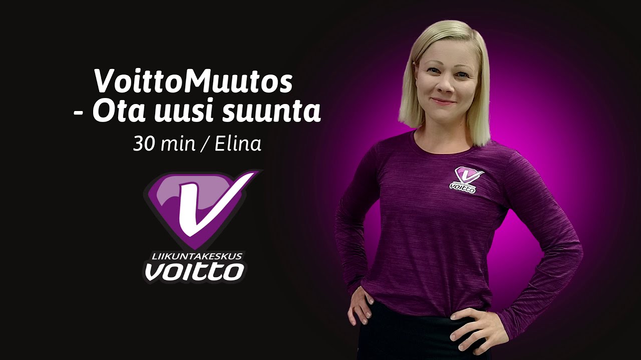VoittoMuutos - Ota uusi suunta -luento / Elina Väisänen