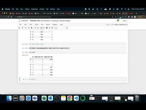 Joins in Python Pandas