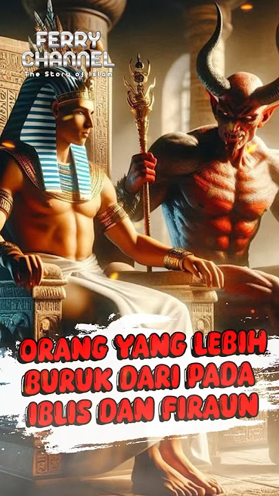 Pertemuan Iblis & Fir’aun #shorts #kisahnabi #history