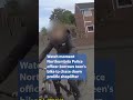 Watch moment Northumbria Police officer borrows teen's bike to chase down prolific shoplifter