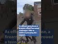 Watch moment Northumbria Police officer borrows teen's bike to chase down prolific shoplifter