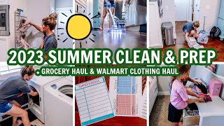 2023 CLEAN WITH ME + PREP FOR SUMMER | EXTREME CLEANING MOTIVATION