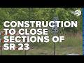 Road construction to close sections of State Road 23 south of South Bend