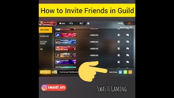 How to Invite Friends in Guild #shorts #freefire