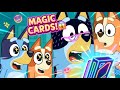 🐾 Chilli Can't Handle These Mysterious Glowing Cards! | Bluey 2D Animation