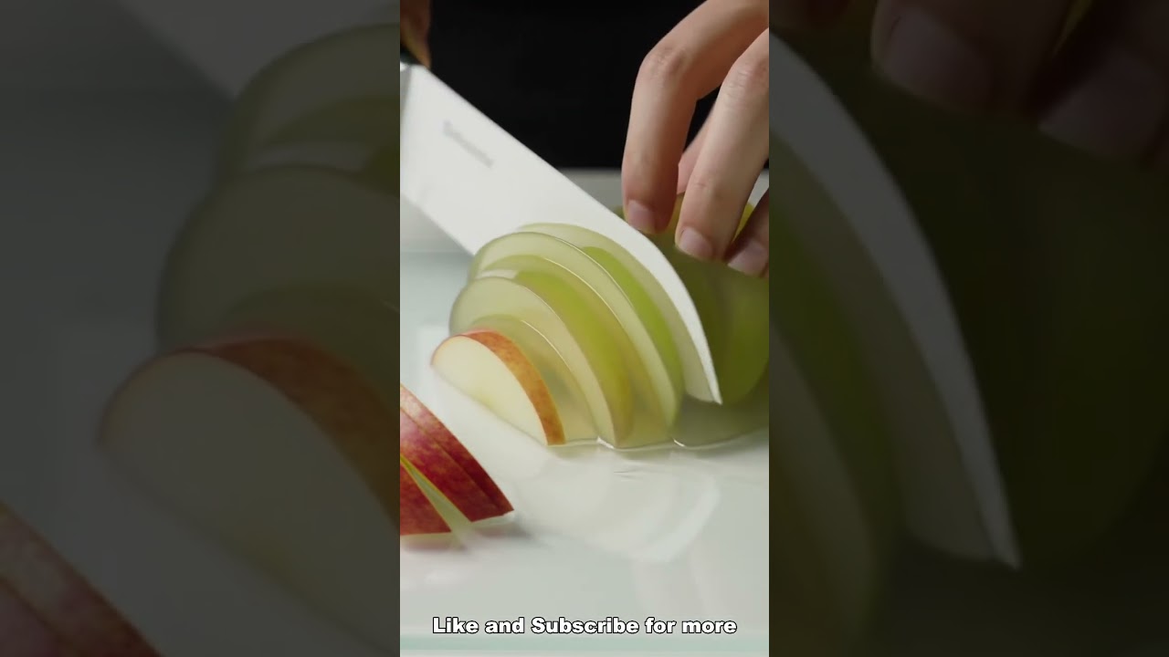 Cutting Transparent Jelly Fruits 🍎 🔪