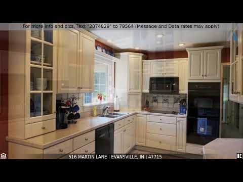 516 Martin Lane, Evansville, IN home video tour