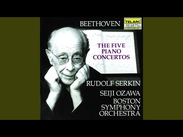 Beethoven - Cto pour piano n°4 : R Serkin / Orch Symph Boston / S Ozawa