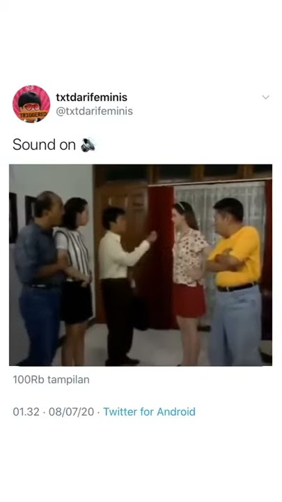 Status wa lucu terbaru Warkop DKI: Putar keras-keras video ini pas ada feminazi