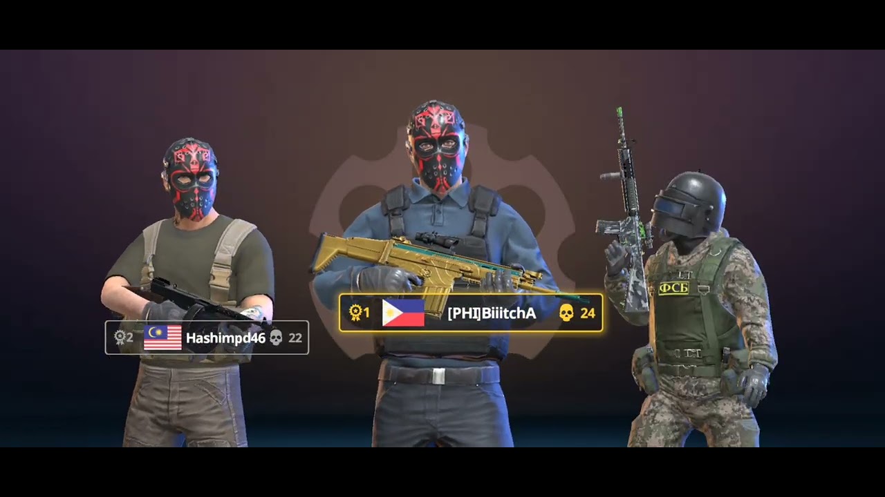 BACK TO BACK BATTLE | CONTROL POINT | MISSION COMPLETE | SCAR | CHERNOBYL | ITALY | CRITICAL STRIKE