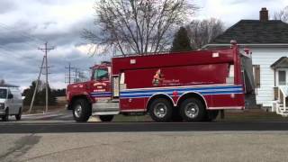 Tankers Responding To Barn Fire In Jackson 3-17-16