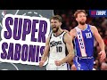 The league leader of tripledoubles  best sabonis plays of the season so far