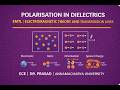 Polarisation in Dielectrics | EMTL | ECE | Dr. Prasad | Annamacharya University