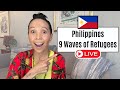 9 Waves of Refugees in the Philippines **LIVE**