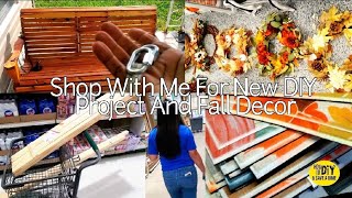 Come Shop With Me For A DIY Project And Fall Decor