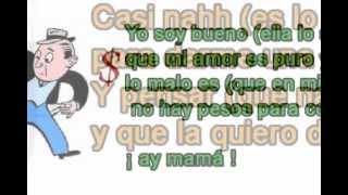 No hay pesos - Los Cantantes (letra) chords