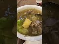 Bulalo in the Philippines at Bob Marlin Restaurant #bulalo #filipinofood