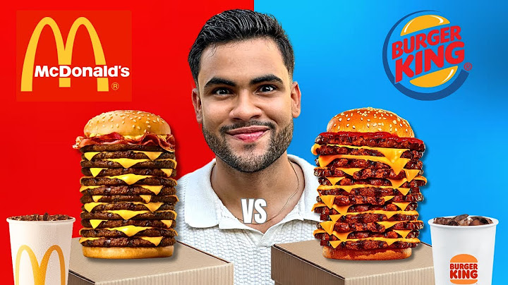 Compré LO MÁS CARO en McDonald's vs en Burger King