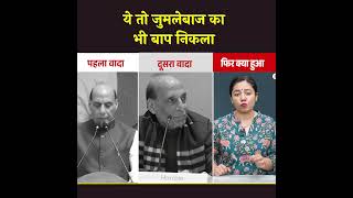 "ये तो जुमलेबाज का भी बाप निकला? 😳 | Rajnath Singh के वादों का क्या हुआ | Viral Political Video"
