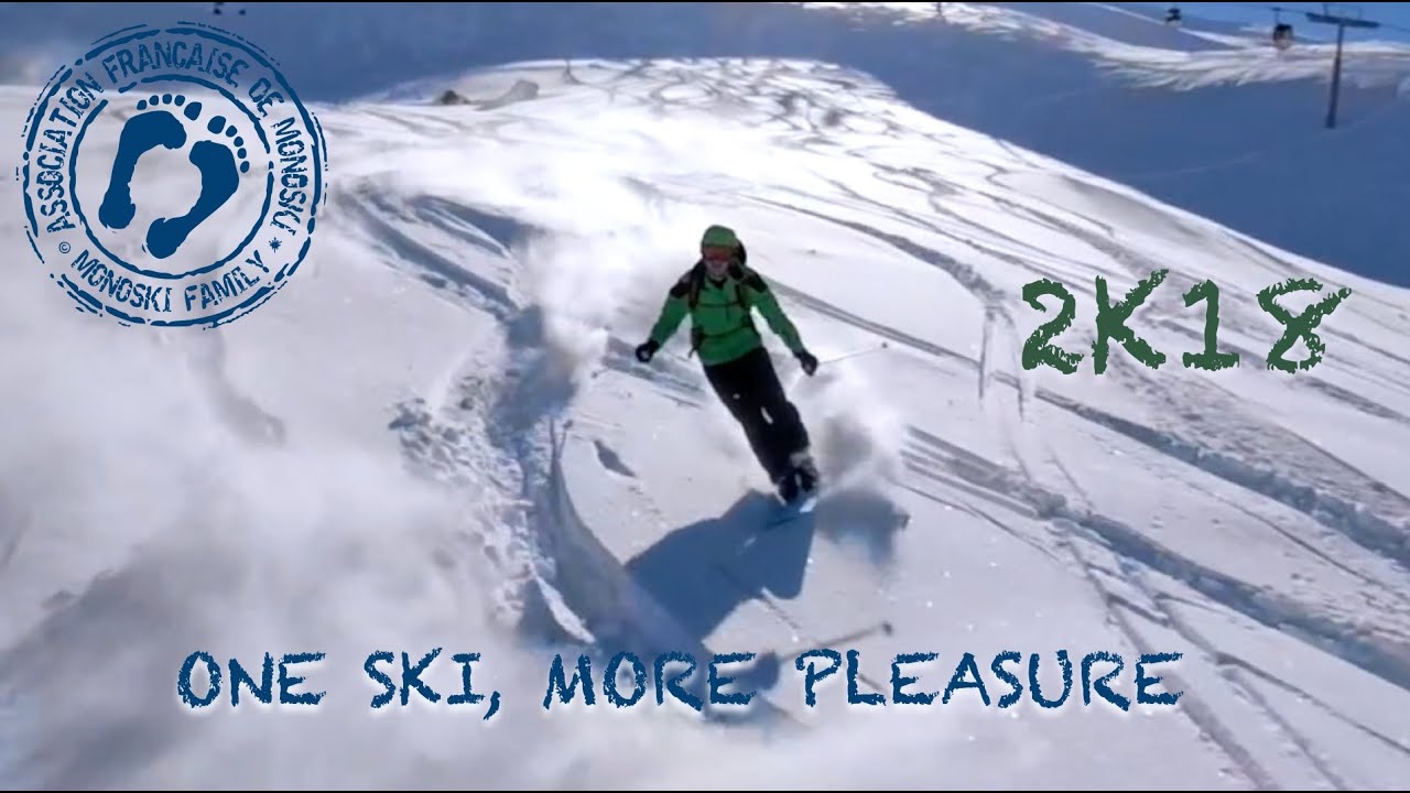 !!! One Ski, More Pleasure !!! - Monoski 2K18