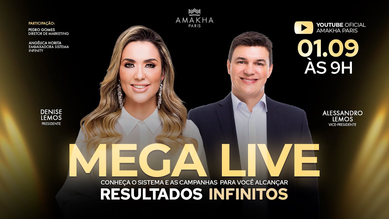 MEGA LIVE Conheça o sistema e as campanhas para você