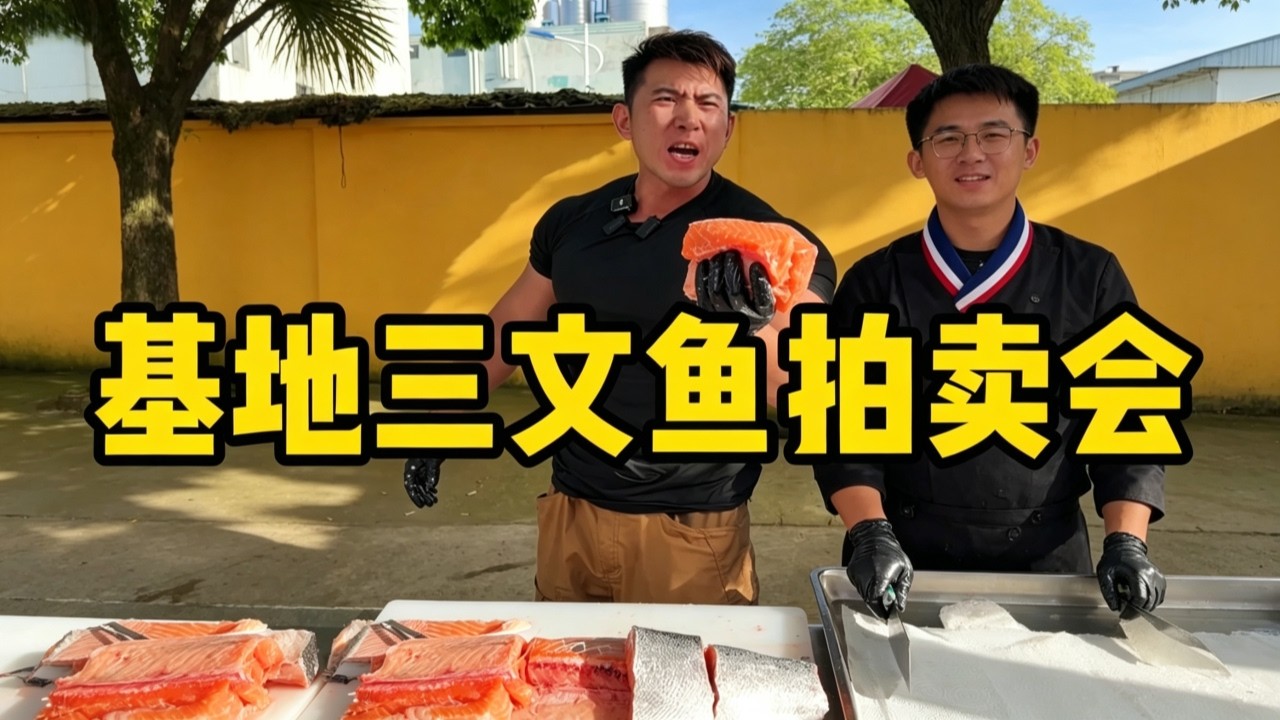 粉丝寄了两条大鱼，今天带学员们大吃一顿 縮圖