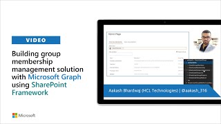 Building group membership management solution with Microsoft Graph using SPFx