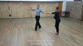 Robyn Alexander  Rumba Demonstration