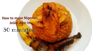 Homemade Super Tasty Smoky Nigerian Party Jollof Rice I Navinas Kitchen