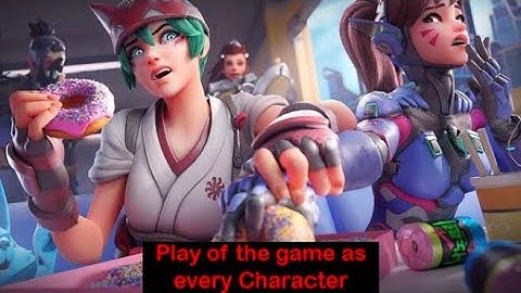 Overwatch 2 Play of the Game with every character